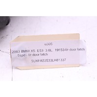 2000-2006 BMW X5 Rear Left Door Lock Latch OEM