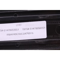 2011-2016 BMW 550i Driver Left Rear Scuff Sill Plate - 51478050051 OEM