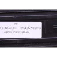 2011-2016 BMW 550i Driver Left Front Scuff Sill Plate 51478050053 OEM