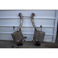 2011-2016 BMW 550i Dinan Free Flow Exhaust with Black Tips OEM