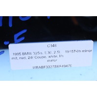 BMW 318ic 325ic 328ic E36 Door Mirror Left Side View OEM