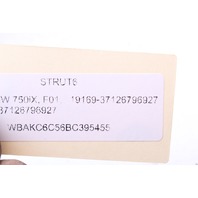 2009-2012 BMW 740i 750i Rear Strut Shock Left EDC OEM