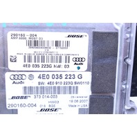 2007 Audi A8 S8 Q7 Radio Stereo Audio Amp Amplifier Bose 4E0035223G OEM