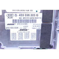 2007 Audi A8 S8 Q7 Radio Stereo Audio Amp Amplifier Bose 4E0035223G OEM
