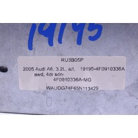 2005 Audi A6 Bluetooth Communication Hands Free Control Module 4F0910336A OEM