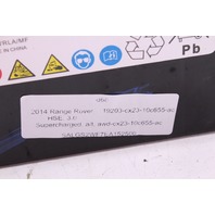 2014-2017 Range Rover HSE 3.0 Auxiliary Starter Battery CX23-10C655-AC OEM