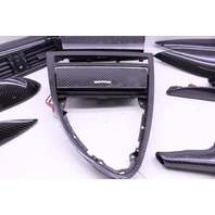2008 2009 2010 BMW M6 Carbon Fiber Dash Consold Interior Door Panel set E63 E64 OEM