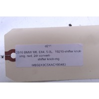 2006 2007 2008 2009 2010 BMW M5 E60 E63 E64 Shift Knob Gear Selector Shifter SMG OEM