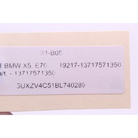 2009-2018 BMW X5 X6 N55 Intercooler Induction Tract Tube Pipe - 13717571350 OEM