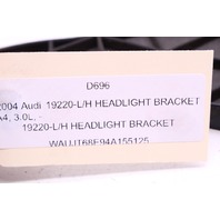 2002-2005 Audi A4 S4 Headlight Mount Bracket Left - 8E0941453 OEM