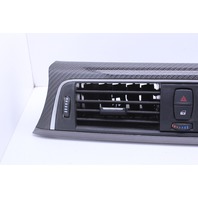 2015-2018 BMW M4 Center Dash Air Vent Carbon Fiber Trim Bezel OEM