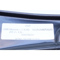 Mercedes Benz CLK320 CLK350 CLK500 Right Rear Quarter Window Regulator 2096700203 OEM