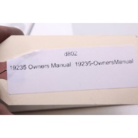 2006 Mercedes Benz CLK350 Owners Manual and Case OEM
