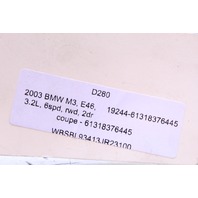 2001-2006 BMW 325i 328i 330i M3 Turn Signal Wiper Column Switch OEM