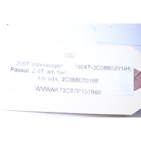 2007 Volkswagen Passat Steering Wheel Airbag - 3C0880201BE