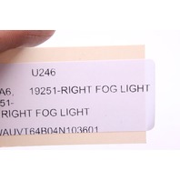 2002-2004 Audi A6 Front Right Fog Light Lamp 4B0941700C OEM