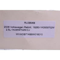 2008 Volkswagen Rabbit Right Front Window Motor 1K0959702M OEM