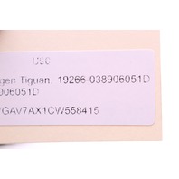 Volkswagen Audi Map Boost Thrust Pressure Sensor 038906051D