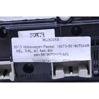 2013 Volkswagen Passat Climate Temperature Control Panel OEM