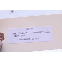 2009-2015 BMW 740i 750i Parking Brake Switch OEM