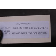1995-1999 BMW M3 E36 K Sport Coilovers Kontrol Pro OEM