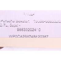 2003 2004 Porsche Boxster 986 2.7 Axle Shaft CV Joint Right OEM