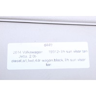 2011-2014 Volkswagen Jetta Wagon Left Interior Sun Visor 1K0857551AG OEM