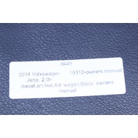 2014 Volkswagen Jetta Owner Manual and Case
