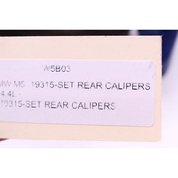 2012-2016 BMW M5 Rear Brake Caliper Pair with bracket OEM