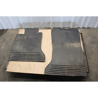2011 535i BMW Front Floor Mat Pair Set Rubber Stock#19317