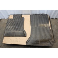 2011 535i BMW Front Floor Mat Pair Set Rubber Stock#19317