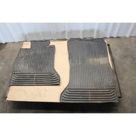 2011 535i BMW Front Floor Mat Pair Set Rubber Stock#19317