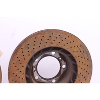 2012-2016 Porsche 911 991 Front Brake Rotor Disc Pair Used Oem OEM
