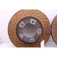 2012-2016 Porsche 911 991 Front Brake Rotor Disc Pair Used Oem OEM