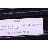 2013-2016 BMW M5 Driver Left Front Door Scuff Sill Plate 51478050049 OEM