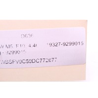 2011-2015 BMW 528i 535i 550i Audio Climate Control Panel 61319328429 OEM