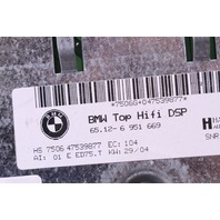 2004 BMW 530i Top HiFi DSP Logic 7 Harman Kardon Amplifier 65126951669 OEM