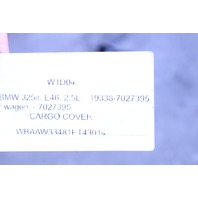 2001-2005 BMW 325i Station Wagon Cargo Cover Blind OEM