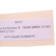 2003 2004 Porsche Boxster Speedometer Instrument Cluster OEM