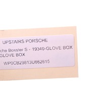 1997-2004 Porsche Boxster 986 Glove Box