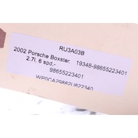 2000-2002 Porsche Boxster 986 Dash Switch Plate Bezel Right OEM