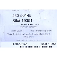 BMW 528xi 535xi 550xi 640xi 650xi 740xi 750xi Front Drive Shaft 26208628043 OEM