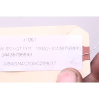 10-17 BMW 535i GT 550i GT F07 Parking Brake Actuator Cables 34436796893 OEM