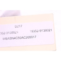 2010-2017 BMW 535i GT 550i GT Front Left Driver Roof Air Bag 72129138021 OEM