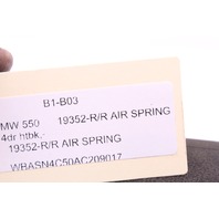 2010-2012 BMW 550i GT Right Rear Suspension Air Spring