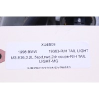 BMW 318i 323i 325i 328i M3 E36 Coupe Right Tail Light 63218353270 OEM