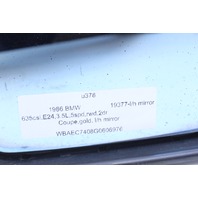 BMW 633CSi 635CSi L6 M6 E24 Door Mirror Left Side View 1874927 OEM
