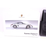2007 Porsche Cayman 987 Owner's Manual and Case
