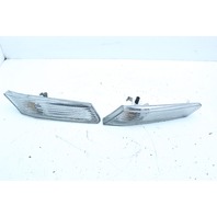 2006-2008 Porsche 911 997 Boxster Cayman Side Marker Light Pair Set Clear OEM