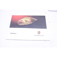 2000 Porsche Boxster S Owners Manual and Case OEM